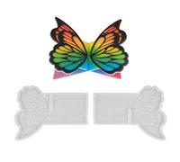 Contable Resina Molt - Soporte de oveja único, rejilla de exhibición de mariposa | Bandeja de soporte de lectura de silicona, forma de molde de libro creativo, soporte de resina para decoración de