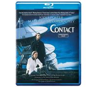 Contact (Blu-ray) Jodie Foster Matthew McConaughey James Woods (Importación USA)