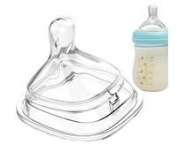 Contact Nipple Shield - Cubierta de chupete de silicona, protector de enfermería | Cómodo accesorio de lactancia materna para madres con dificultades de pestillo, pezones planos, pezones inverti