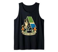 Contact Zone Crew Perro Agility Rampa Camiseta sin Mangas