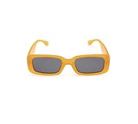 Contacta, Bold - Gafas de sol para mujer con lentes polarizadas, montura resistente y rectangular, visión nítida, color naranja con lente descuidado, paquete con bolsa para gafas, 29 g