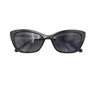 Contacta, Diva - Gafas de sol para mujer con lentes polarizadas, montura elegante y femenina, visión nítida, color negro con lente gris, paquete con bolsa para gafas, 18 g