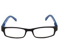 Contacta, One - Gafas de lectura para hombre y mujer, prácticas y funcionales, marco bicolor, color azul, dioptrías + 2,50, paquete con estuche transparente, 21 g