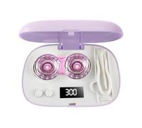 contactCleaner Case - With Mirror Portable 5,Level,Electronic contactlensWasher Case | For Carerechargeable And Portable Solution Designed For Effortless lensCare And Maintenance. Featuring A 5vel