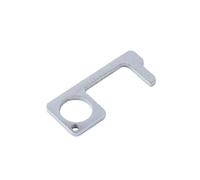 Contactless Door Opener, Ergonomic Hook No Touch Key Safety Tool,for Outdoor Public Door Handle Touchscreen Button Machine(6pcs, Random Color)