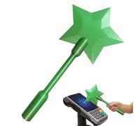 Contactless Payment Card - Holder Wand 3D Printed Star Rod Fun Novelty | Accessory Secure Card Grip Lightweight Creative Design for Kids Store, Supermarket, Restaurant, Party or Prank Play
