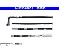 Contacto de advertencia, desgaste de las pastillas de freno ATE 24.8190-0265....
