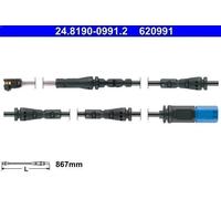 Contacto de aviso, desgaste de los frenos ATE 24.8190-0991.2 5 2 2019-2023