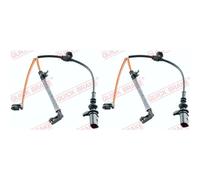 2x Sensor de desgaste de las pastillas de freno WS 0489 A QUICK BRAKE para AUDI