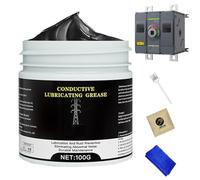 Contacto eléctrico Grease, grasa conductora eléctrica | Lubricante de pasta de grasa conductiva | Compuesto de lubricante automotriz dieléctrico para componentes y conectores eléctricos
