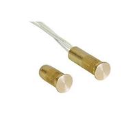 CONTACTO MAGNÉTICO CSA DE ENCAJADO CORTO DE LATÓN - CABLE LARGO 2M CSA-414-CTF-2