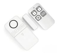 Contacto para ventana, tope de puerta, alarma antirrobo, 130 dB, imán para puerta, alarma con mando a distancia, 4 modos de funcionamiento, sensor de puerta, ventana, para casa, oficina, tienda, caja