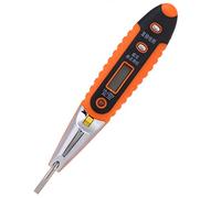 Contacto Tester de Voltaje Digital Electrical Voltaje Detector Pen 12-220V AC/DC Inductive Electric Tester Home Tool with LED Display