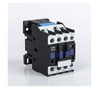Contactor 1. 8A CJX2-1810 1801 LC1 de CA trifásico 3 polos sin voltaje bobina 38. 0V 220V 50. Hz Montaje en riel DIN 3P + 1No. abierto Normal repuesto(1810 220v)