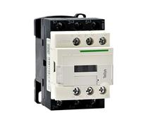 Contactor 220 V CA, trifásico, 3 polos, 50/60 Hz, 3P, controlador de interruptor montado en riel, 1 NA, 1 NC, 1 unidad(LC1D09,24V)