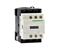 Contactor 220 V CA, trifásico, 3 polos, 50/60 Hz, 3P, montado en riel, controlador de interruptor, 1 NA, 1 NC, voltaje de bobina: 24 V, 110 V, 220 V(LC1D09,220V)