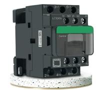 Contactor 220v CA Contactor tripolar 3P Trifásico 3 polos 50/60Hz LC1D25 LC1D32 LC1D38 Voltaje de bobina 24v 110V 380V(LC1D25,380 V)