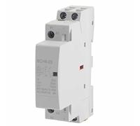 Contactor 25a Relé 230 V Nc Contactor Ca Contactor 2p 25 A Contactor Doméstico Control Eléctrico Doméstico Carril Guía Contactores Ca Modulares Bipolar Uso Residencial Corriente Nominal 25a Ac 7a