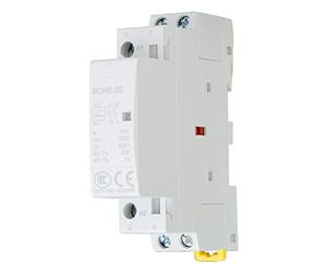 Contactor AC 2P 20A Contactor Doméstico 35mm Montaje en Carril DIN Contactor Modular 2NO 220V / 230V