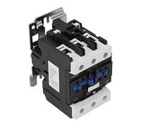 Contactor AC 3P 80A CJX2-8011 Contacto de Aleación Contactor de Potencia de Alta Sensibilidad AC 220V Contactor de Bobina para Fuente de Alimentación