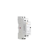 Contactor AC modular doméstico en Rail Din, 220v monofásico 2P 2no 2nc 1no 1nc 25A 20A 16A para automatización EKMF(2P 25A 1NO1NC)