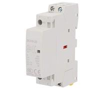 Contactor de AC - YWBL-WH AC24V 25A 2 Cana 2P Domestico Cerrado AC Contactor 35mm Carril DIN
