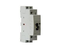Contactor CA 220 V, carril DIN, modular, monofásico, 16 A, 25 A, eléctrico, 230 V, silencioso, electrónico(BCH8-16M,2NC,110v)