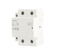Contactor CA bifásico de 100 A, 220 V, 230 V, riel DIN, controlador de interruptor de contactor modular doméstico, uso en hoteles y casas.(2P 100A 1NO1NC 230AC)