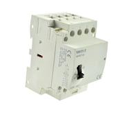 Contactor CA de 63 A, 3 polos, accionamiento manual, for riel DIN, modular, for uso doméstico, NA o NC(24v 3no)