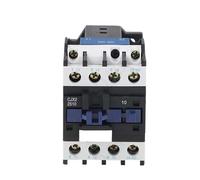 Contactor CA LC1D CJX2-2510 25A NO Contactor de alimentación eléctrica trifásico con montaje en riel DIN 24 V 36 V 110 V 220 V 380 V(AC220V)