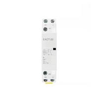 Contactor CA modular de montaje en riel DIN, 2P, 16 A, 20 A, 25 A, 1 NA, 1 NC, 2 NA, 2 NC, CA, 220 V, 230 V, 50/60 Hz(2P 20A 2NO)