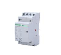 Contactor CA modular HCH8s-25A, 4 polos, 16 A, 20 A, 25 A, 4 NA, 4 NC, 50/60 Hz, 2 NA, 2 NC, 24 V, 110 V, 220 V, contactor automático doméstico, tipo riel DIN.(4P 25A 4NC AC230V)