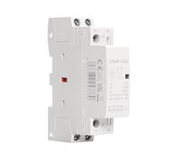 Contactor CA modular monofásico de 220 V, 2 polos, 2 NA, 2 NC, 1 NA, 1 NC, 25 A, 20 A, 16 A(2P 25A 1NO1NC)