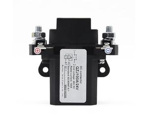 Contactor CC 12V 24V 36V 48V 60V 72VV relé de potencia 100A carretilla elevadora normalmente abierta normalmente cerrada QZJ100A 1 Uds(72V)