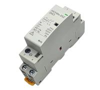 Contactor CC HCH8s-25A 2P, bobina CC 24 V, CC 12 V, 220 V, 50/60 Hz, 2 NA, 1 NA, 1 NC, contactor doméstico, tipo riel DIN(2P 25A 2NC DC12V)