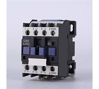Contactor CJX2-1201 12A 3p+NC Contactores magnéticos de CA eléctricos 3 polos for unidad trifásico 38 0V 220V 110V 36V 24 V normalmente cerrados reemplazo electricidad industrial(Ac 24v)