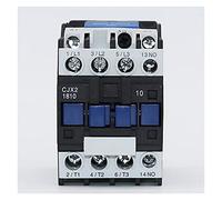 Contactor CJX2-1810 Arrancador electrónico industrial Contactos de contactor magnético AC 3P 220V Bobina Voltios 50Hz 18A Trifásico 1NO.Carril DIN Styczniki. repuesto(Ac 127v)