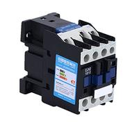 Contactor CJX2-1810 LC1 AC. 18A Trifásico 3-Pin Sin bobina Voltaje 38. 0V 220V 110V 36V 24V 50/60 Hz Montaje en carril DIN 3P + 1NO. de repuesto apertura Normal(Ac 110v)