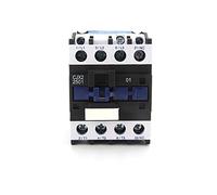 Contactor CJX2-2501/2510 50/60Hz 25A Contactores de CA Montado en riel DIN 3p+1no abierto normal 24V-380V reemplazo electricidad industrial(Cjx2 24v Nc)