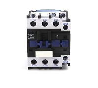 Contactor CJX2-3201/3210 50/60 Hz 32 A CA Contactores Montaje en riel DIN 3p + 1na normalmente abierto 24 V-380 V Electricidad industrial(Cjx2-3210 48v No)