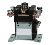 Contactor CZQ300A DC6V 12v 24V 36V 48V 60V 72V 300A utilizado for vehículos eléctricos, maquinaria de ingeniería, etc.(24V)