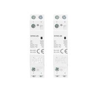 Contactor DC12V DC24V Voltaje de bobina 25A 2NO 2NC 1NO1NC 50/60Hz AC220V principal(2P 25A 1NO1NC DC24V)