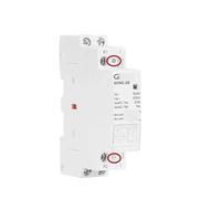 Contactor DC12V DC24V Voltaje de bobina 25A 2NO 2NC 1NO1NC 50/60Hz AC220V Voltaje principal