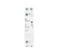 Contactor DC12V DC24V Voltaje de bobina 25A 2NO 2NC 1NO1NC 50/60Hz AC220V Voltaje principal