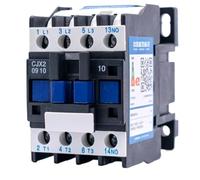 Contactor de CA 220 V 25 A, contactor electromagnético, control de motor, interruptor eléctrico trifásico People's Electrical CJX2