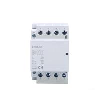 Contactor de CA 3 Fase V AC 4 Conductores 2NO+2NC con clasificaciones actuales A 32A B 40A C 63A Adecuado para varios sistemas eléctricos (A)