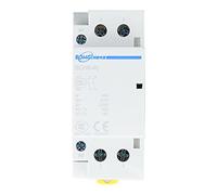 Contactor de CA 40A Carril DIN Contactor de CA de 2 polos, 2P 1NO1NC 50 / 60HZ (220V / 230V) Bajo consumo de energía Contactor de CA de carril DIN doméstico 50 / 60HZ 220V / 230V