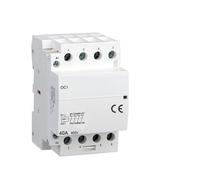 Contactor de CA automático OCT-63 4P 40A/63A, 220V/230V, 50/60Hz, for riel DIN (1 unidad)(OCT-63-63A-4NO)
