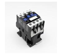 Contactor de CA CJX2-1810 LC1, 18 A, trifásico, 3 polos, NO, voltaje de bobina: 380 V, 220 V, 110 V, 48 V, 24 V, 50/60 Hz, montaje en riel DIN, 3P+1NO, normalmente abierto(AC48V)