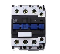 Contactor de CA CJX2-3201, 32 A, NC, trifásico, montaje en riel DIN, 24 V, 36 V, 110 V, 220 V, 380 V, 1 unidad(220V)